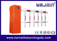 Smart Car Park Electric Boom Barrier Full Automatic For Freeway , Aluminium Alloy Material