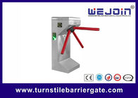 Stainless Steel Price Tripod Turnstile Gate with QR Code Barcode Scanner