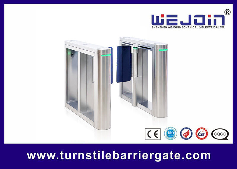Infrared Anti Pinch Access Control Turnstile Gate 304 Stainless Steel IP54