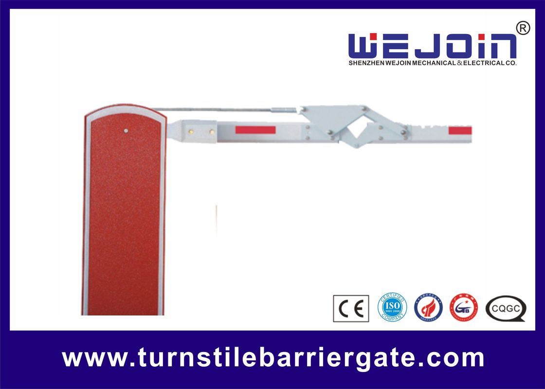 RFID / Barcode Ticket Access Control Barriers And Gates For Car Parking System
