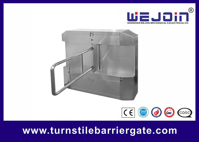 Steel Security Entrance Swing Arm Barriers Systems For Streetcar Station