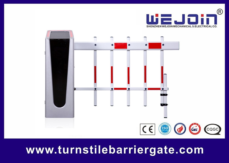 3 Fence Boom Type Parking Barrier Gate With Permanent Magnet Synchronous Motor