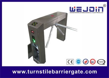 지문 Rfid 카드 판독기 안전 그네 장벽 문 가득 차있는 고도 304 스테인리스