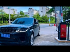 장애물 게이트를 주차하는 광고 붐