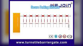 알루미늄 울타리 붐 주차 장벽 AC 모터